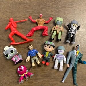 Collectible  Action Figure Set Two Faced Batman Series Ryan’s World LOL & More